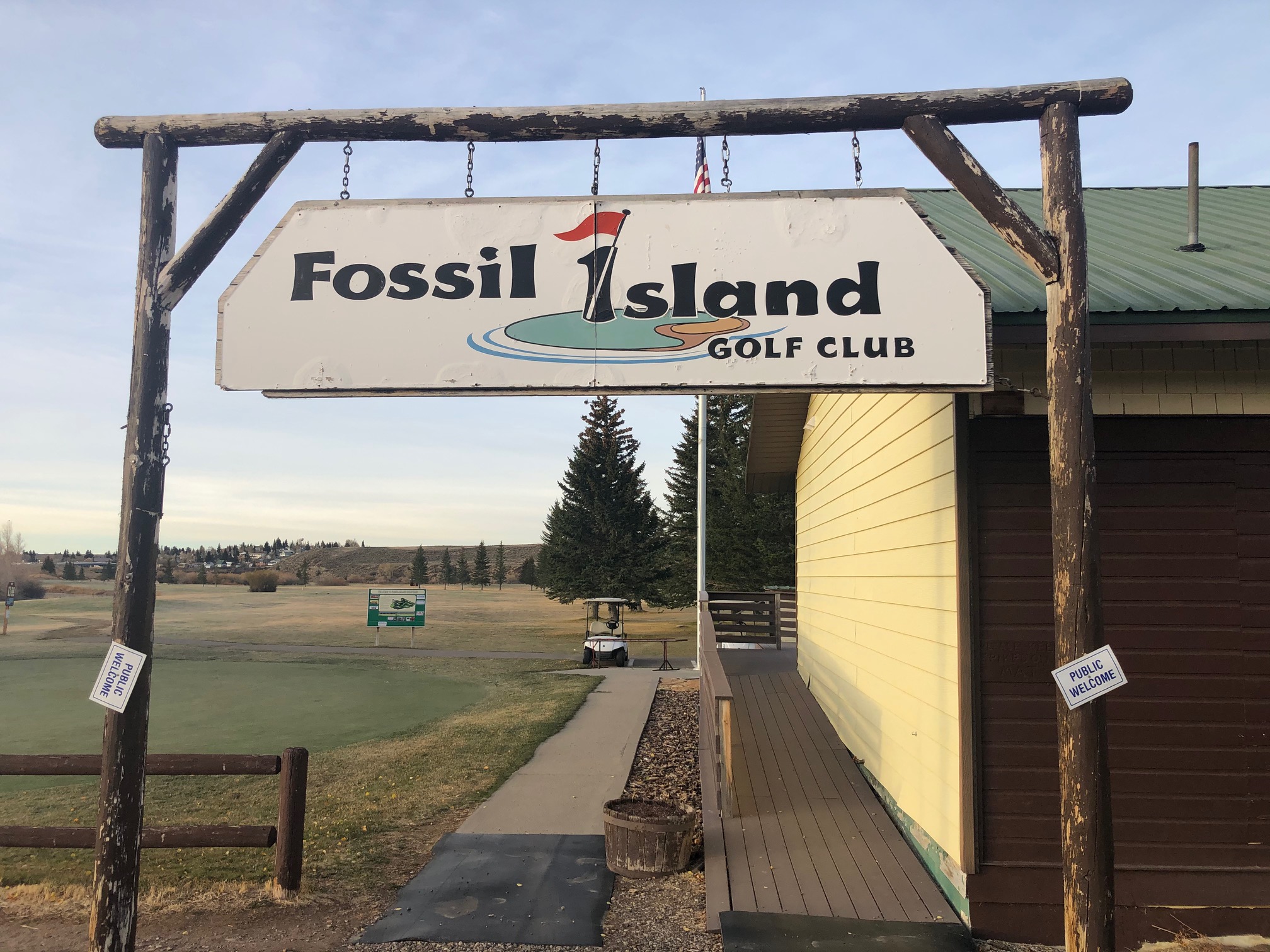 Wyoming BMP at Fossil Island Golf Club Eco Turf Consulting